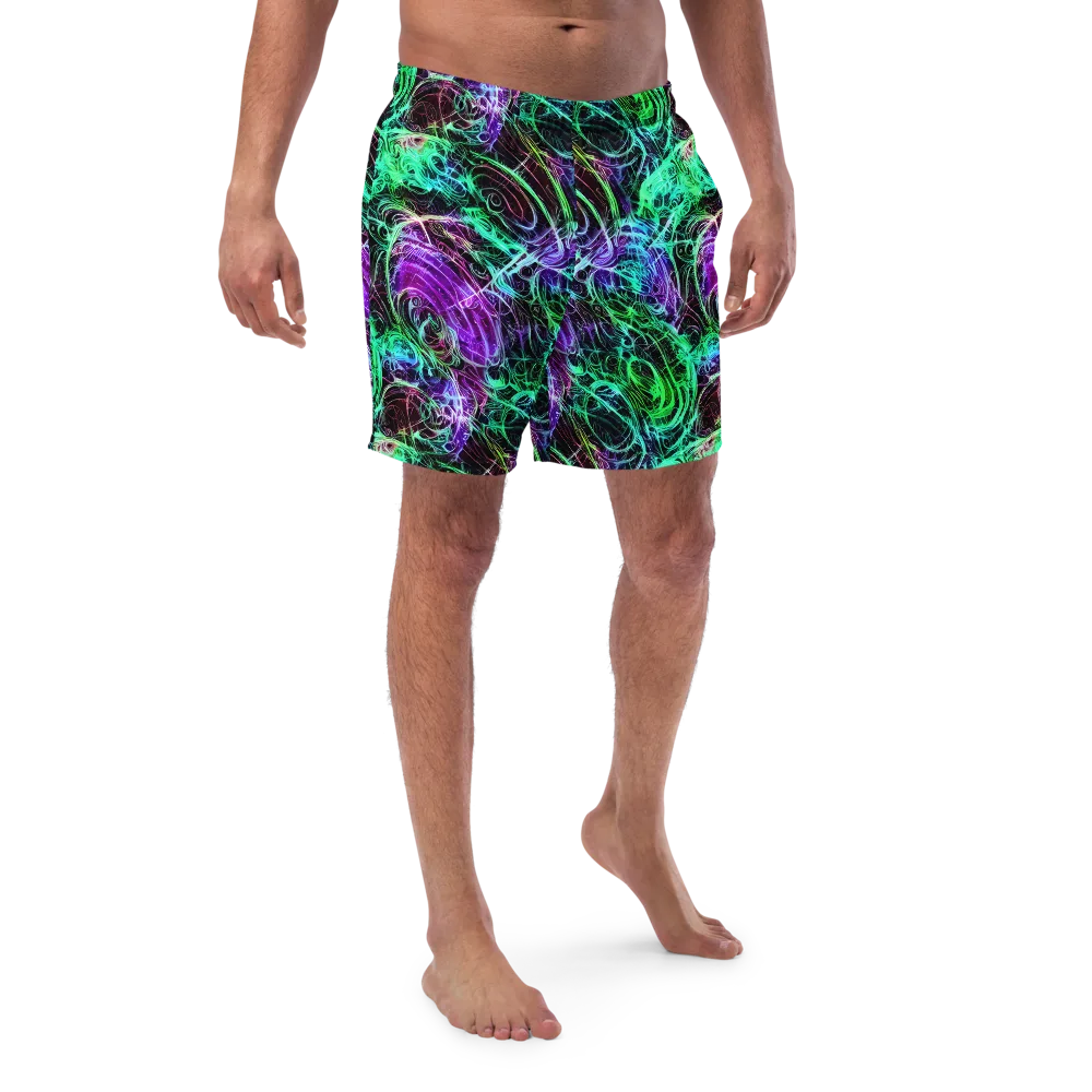 Midnight Bioflux on Swim Trunks — Front