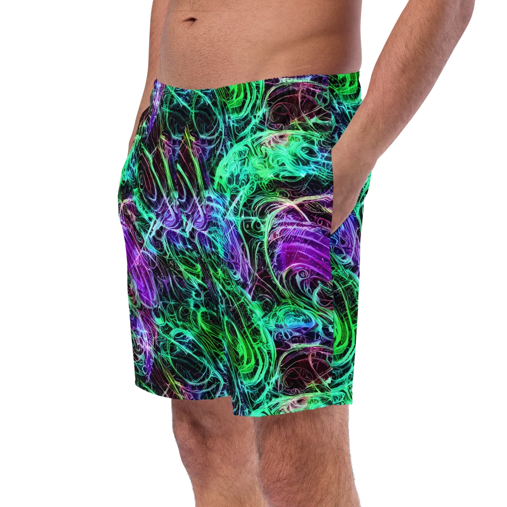 Midnight Bioflux on Swim Trunks — Left Front