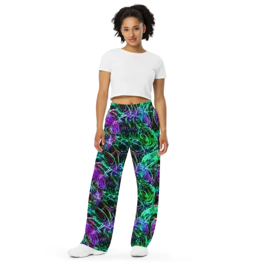 Midnight Bioflux on a Wide-Leg Pants