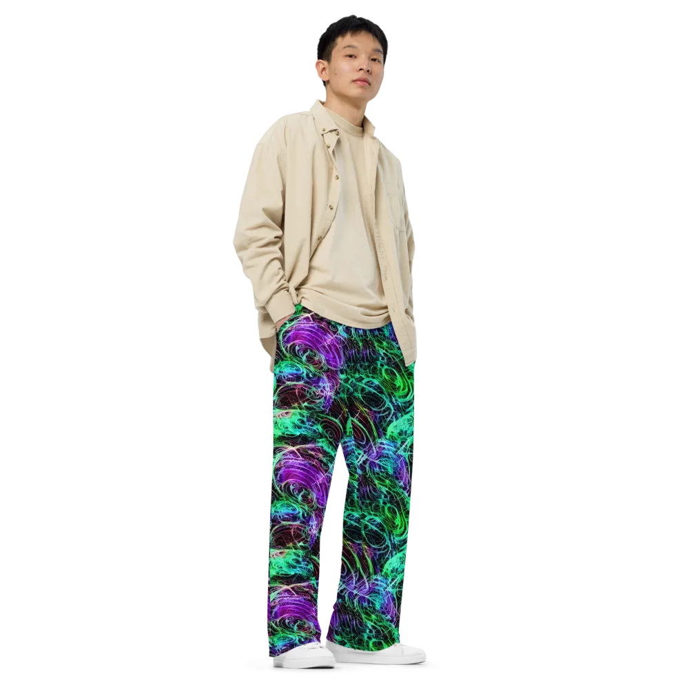 Midnight Bioflux on Wide-Leg Pants — Right Front