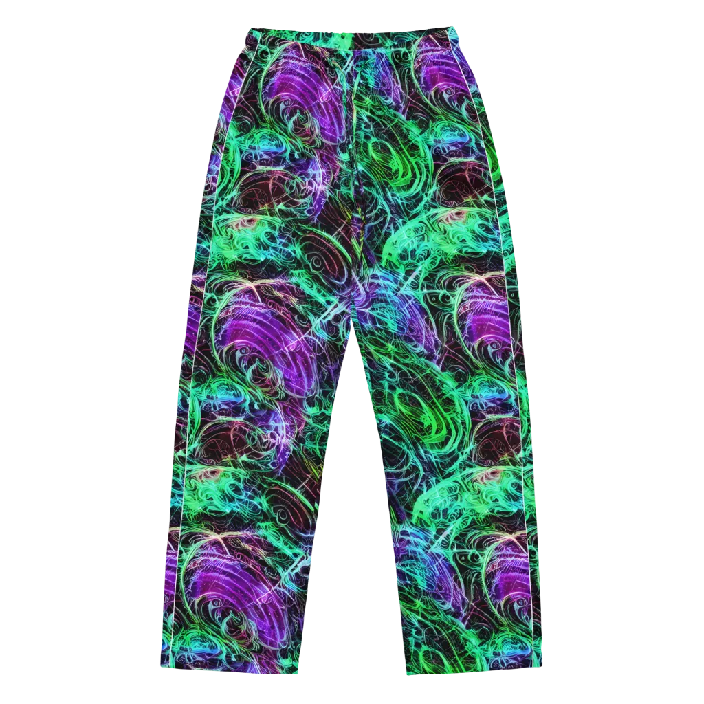 Midnight Bioflux on Women's Pajama Pants — Front