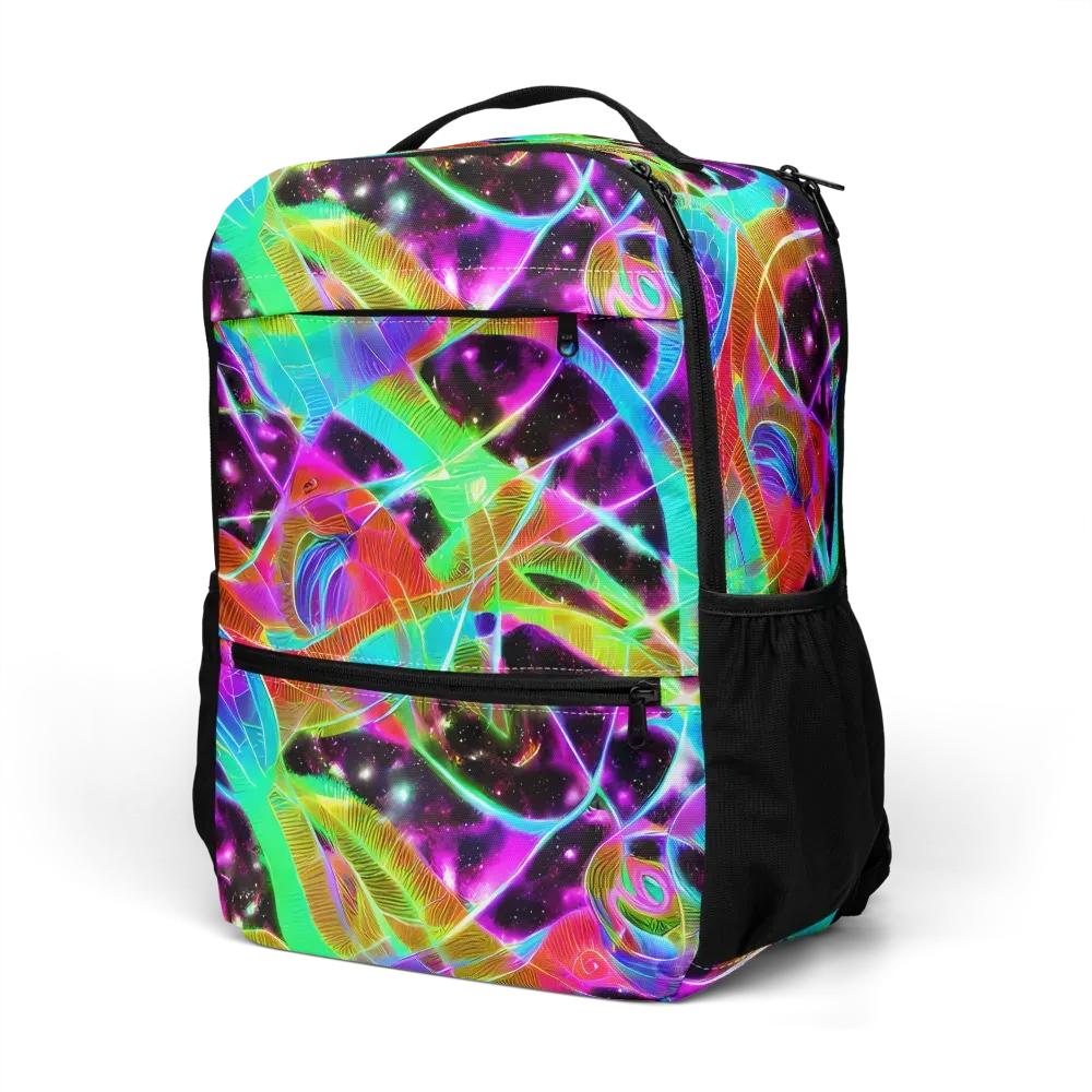 Stellar Jungle on Utility Backpack — Left Front
