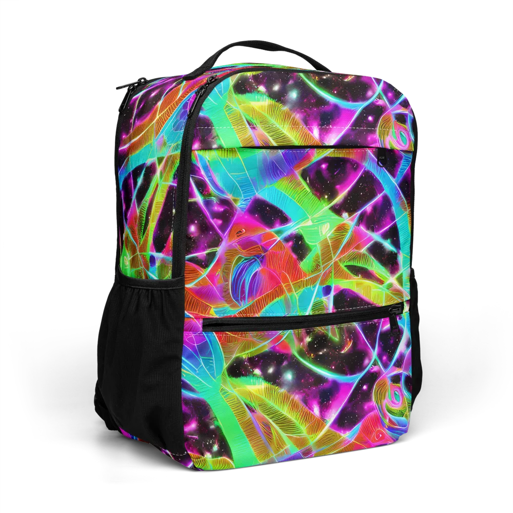 Stellar Jungle on Utility Backpack — Right Front