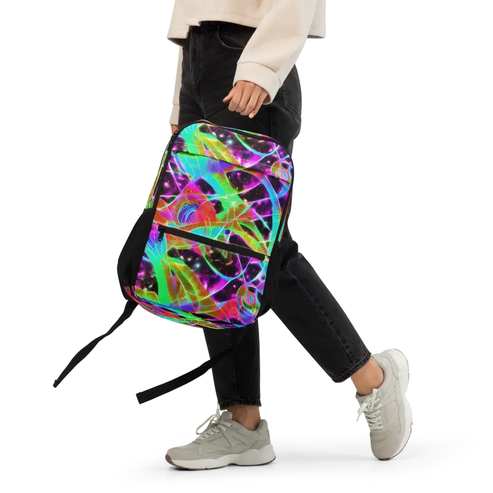 Stellar Jungle on Utility Backpack — Front