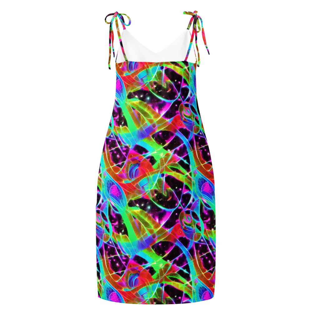 Stellar Jungle on Slip Dress — Back