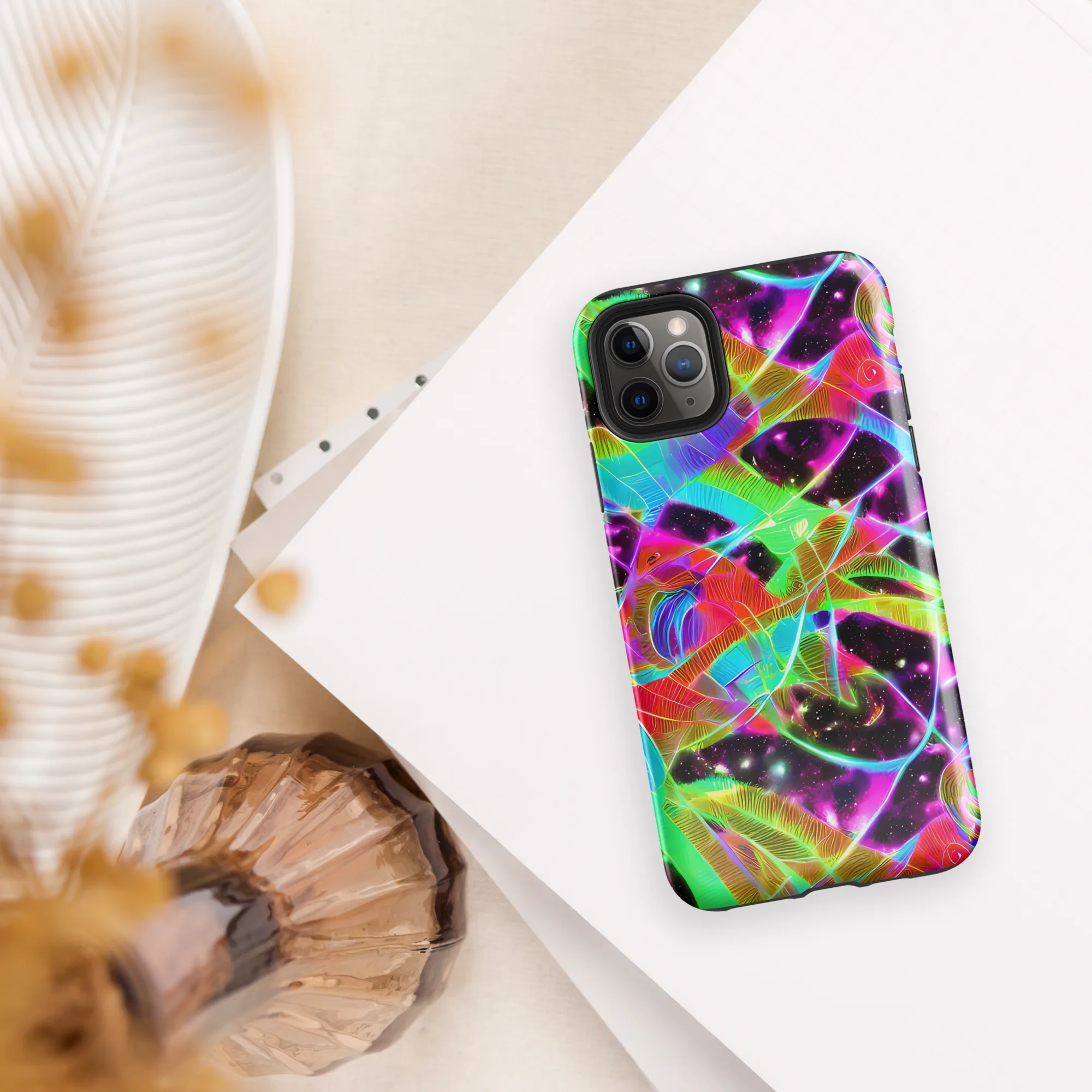 Stellar Jungle on Tough Case for iPhone® — Front