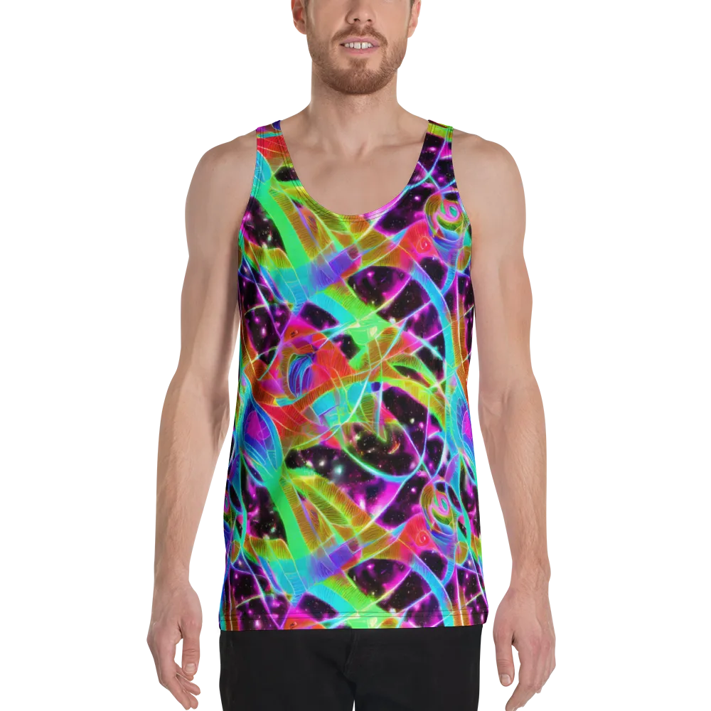 Stellar Jungle on Men's Tank Top — Front