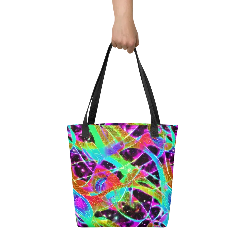Stellar Jungle on Tote Bag — Front