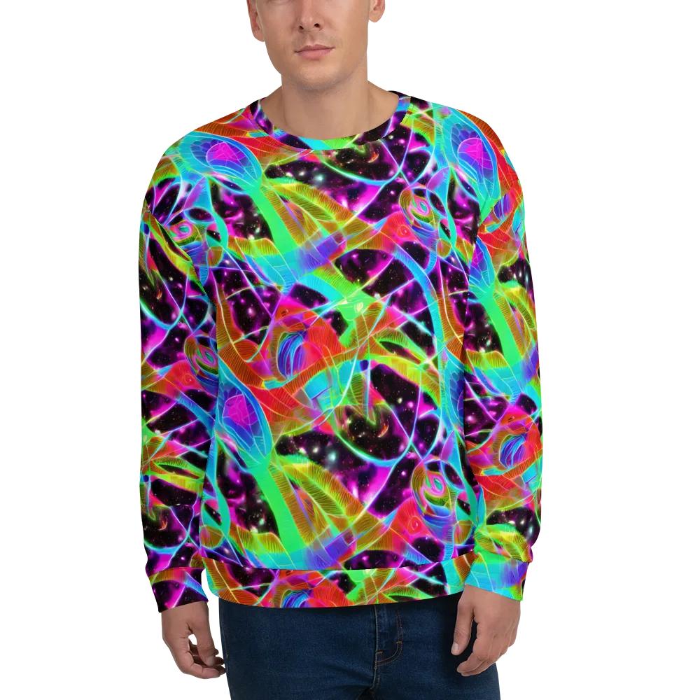 Stellar Jungle on Sweatshirt — Front