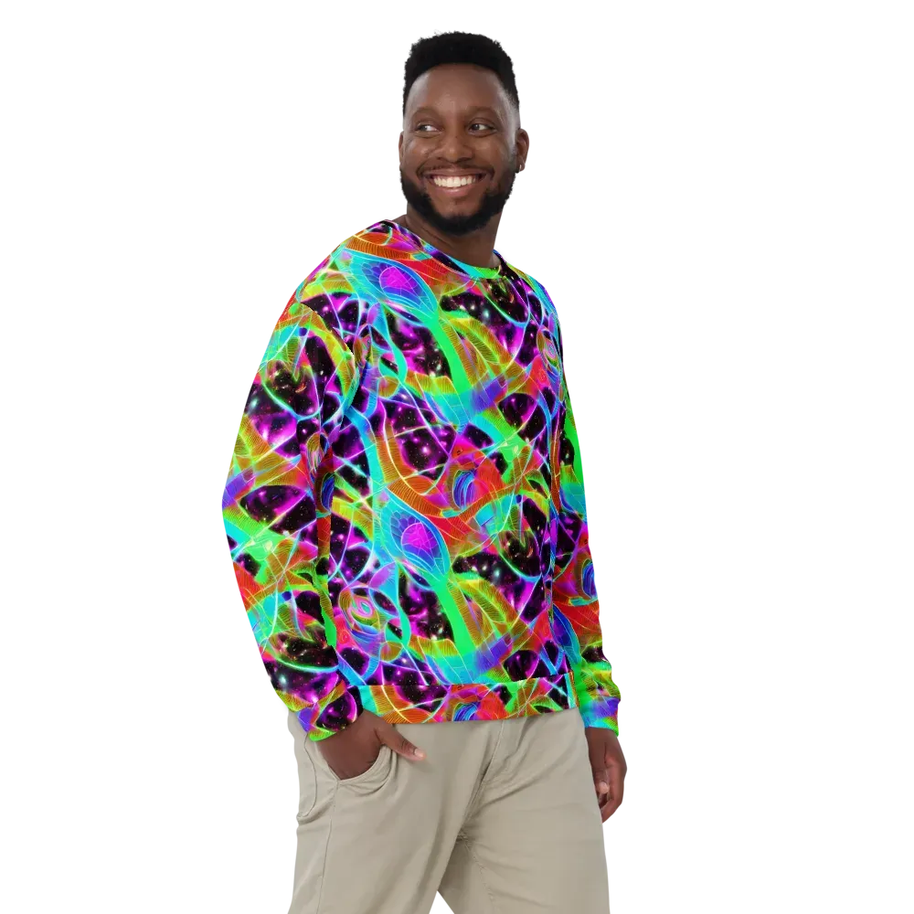 Stellar Jungle on Sweatshirt — Front
