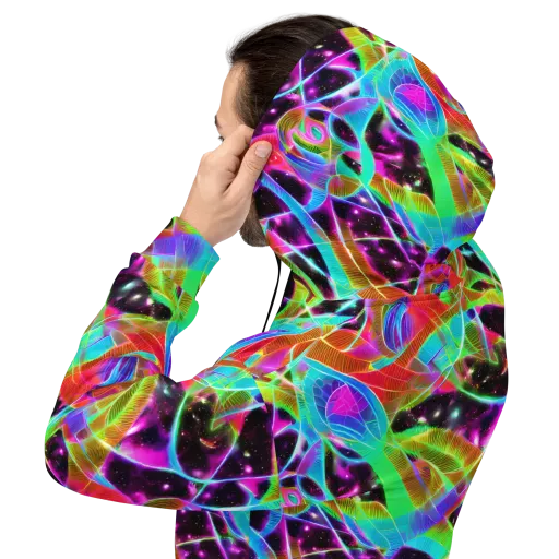 Stellar Jungle on a Hoodie