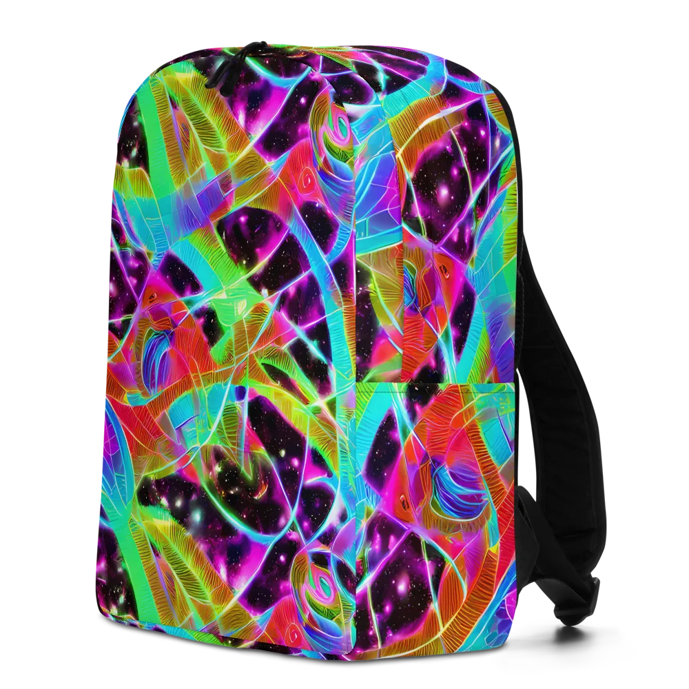 Stellar Jungle on Minimalist Backpack — Left