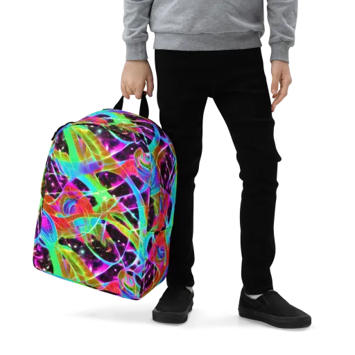 Stellar Jungle on a Minimalist Backpack