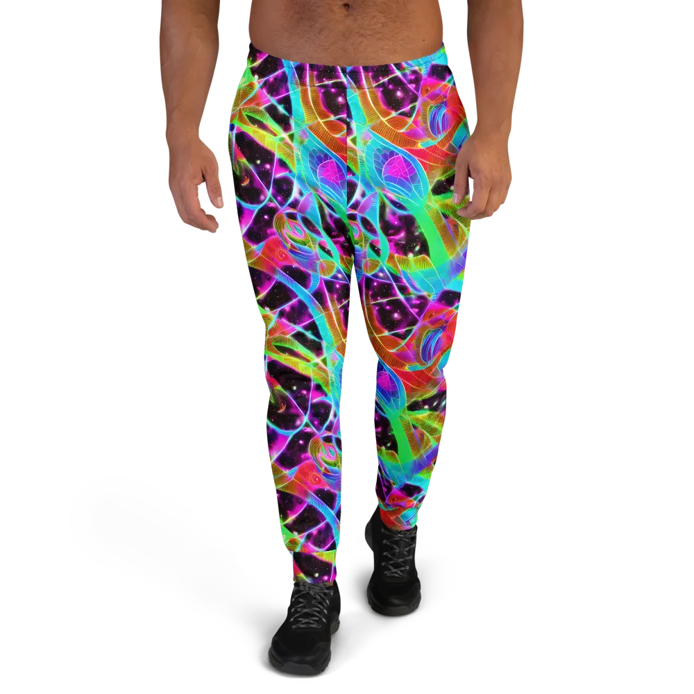 Stellar Jungle on Men's Joggers — Front