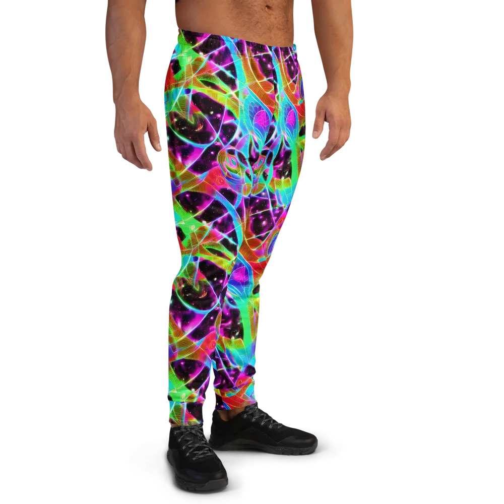 Stellar Jungle on Men's Joggers — Right