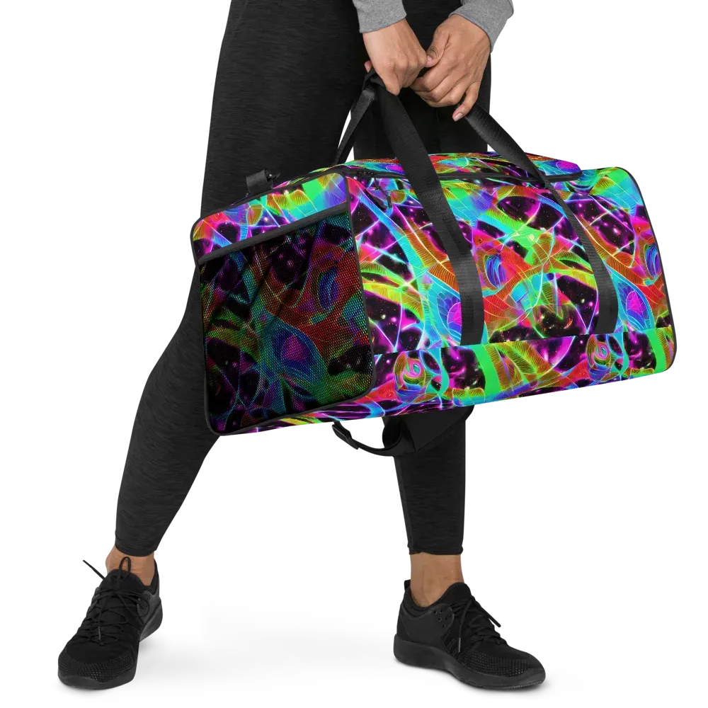 Stellar Jungle on Duffle Bag — Right Front