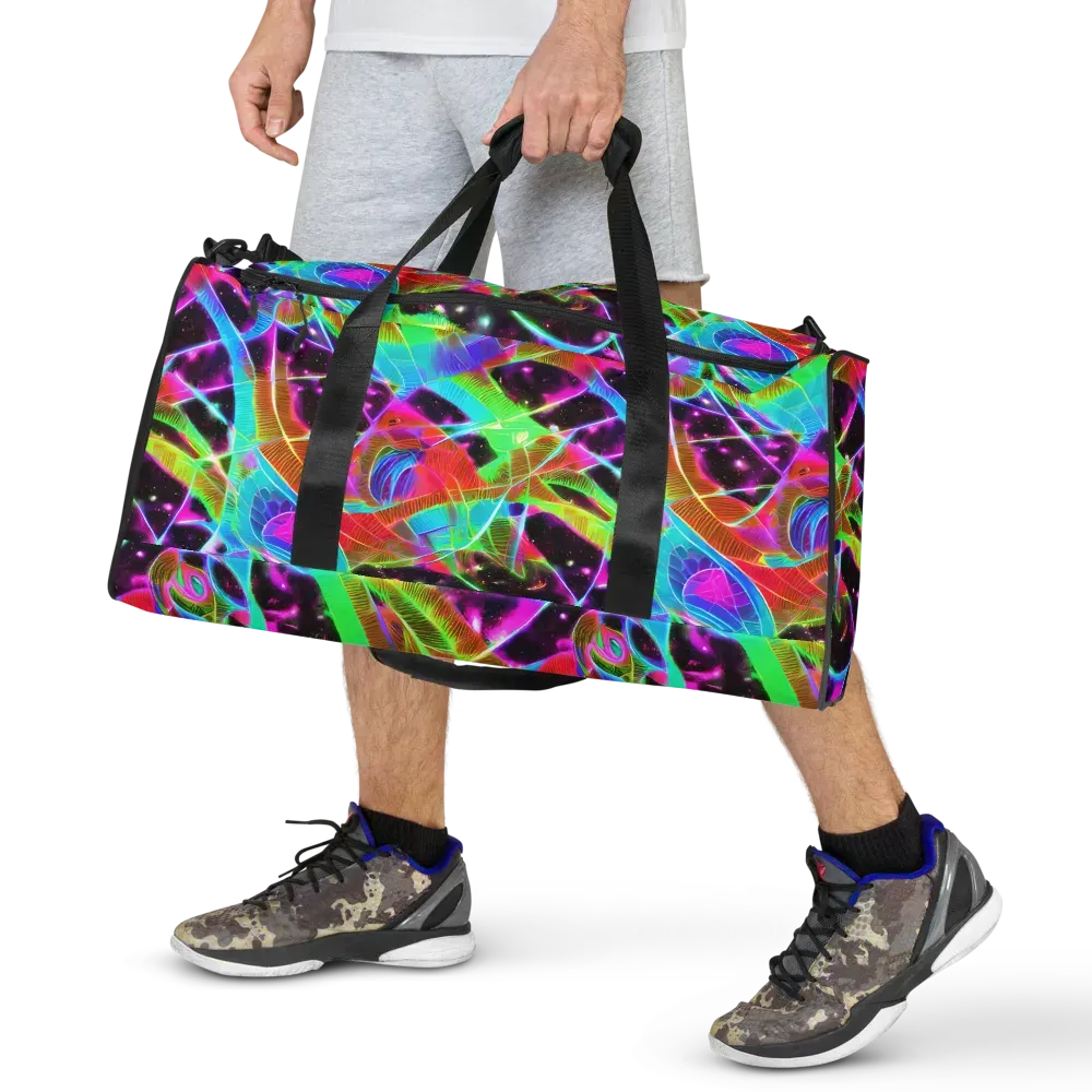 Stellar Jungle on Duffle Bag — Front