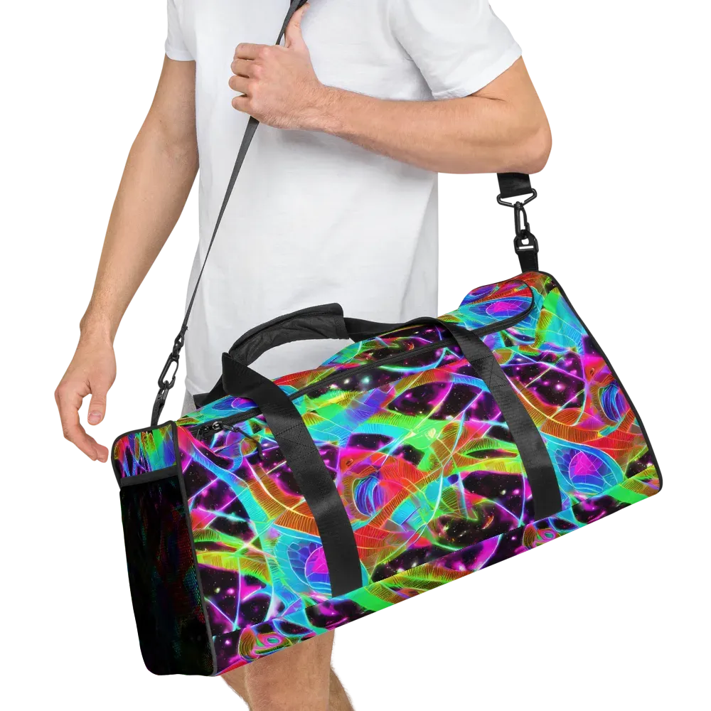 Stellar Jungle on Duffle Bag — Right Front
