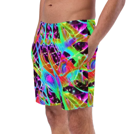 Stellar Jungle on a Swim Trunks