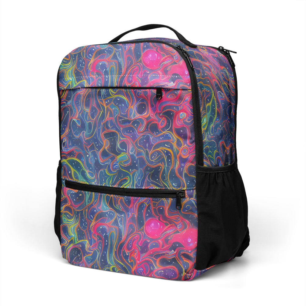 Celestial Koi on Utility Backpack — Left Front