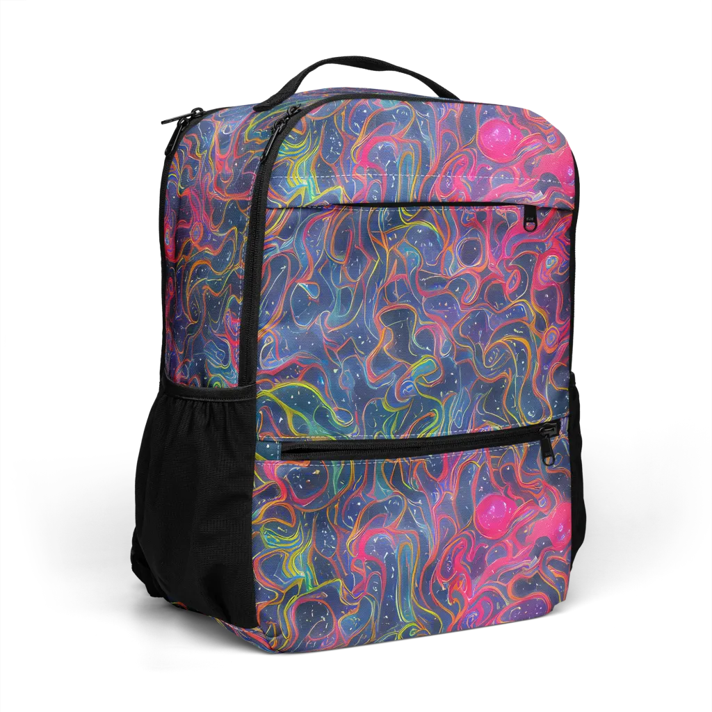 Celestial Koi on Utility Backpack — Right Front