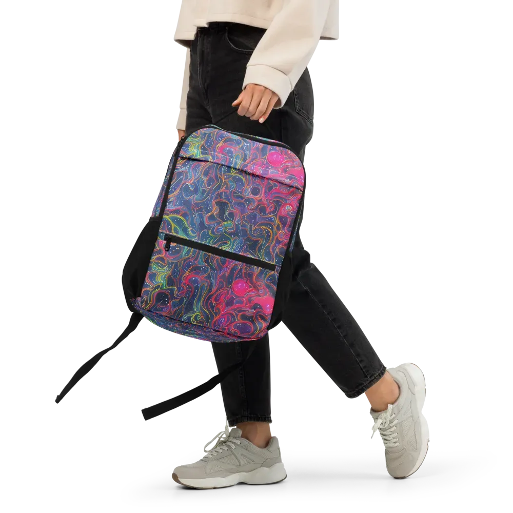 Celestial Koi on Utility Backpack — Front