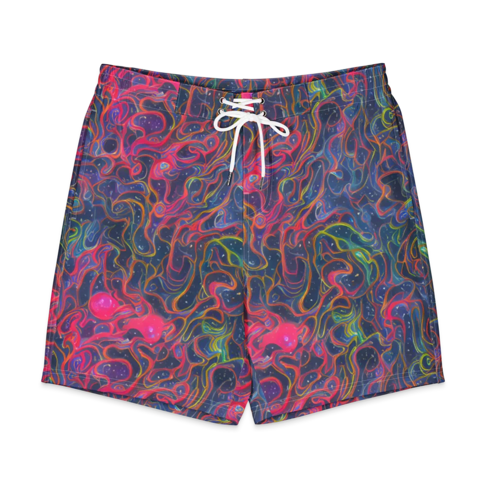 Celestial Koi on Men's Board Shorts — Front
