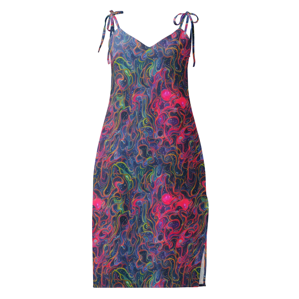Celestial Koi on Slip Dress — Front
