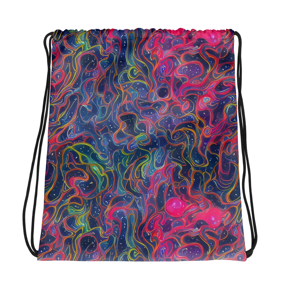 Celestial Koi on Drawstring Bag — Photo