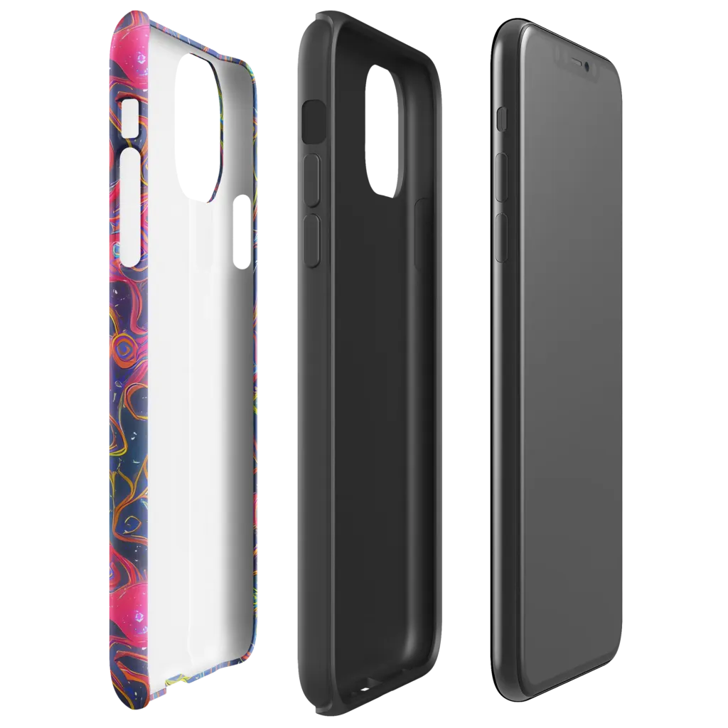 Celestial Koi on Tough Case for iPhone® — Right