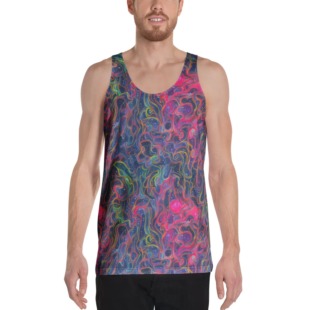 Celestial Koi on Men's Tank Top — Front