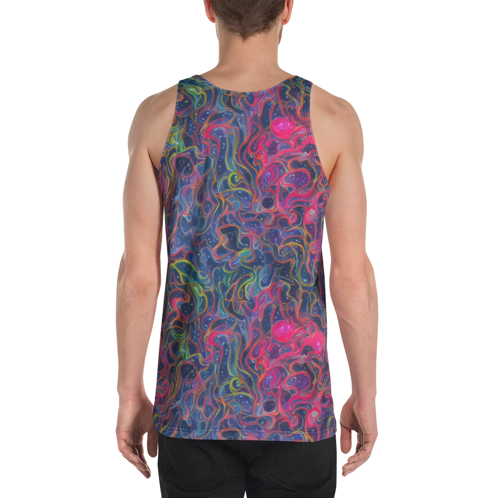 Celestial Koi on Men's Tank Top — Back
