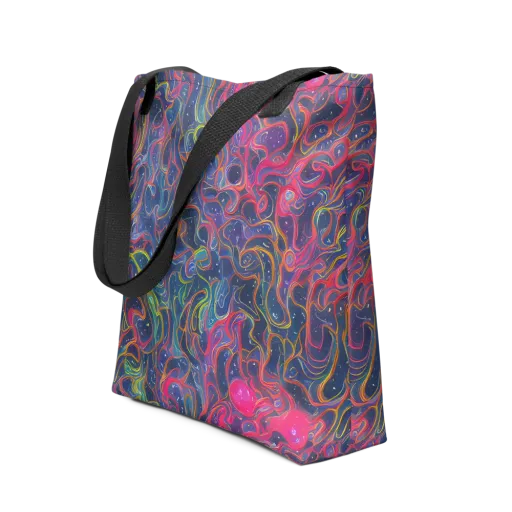 Celestial Koi on a Tote Bag