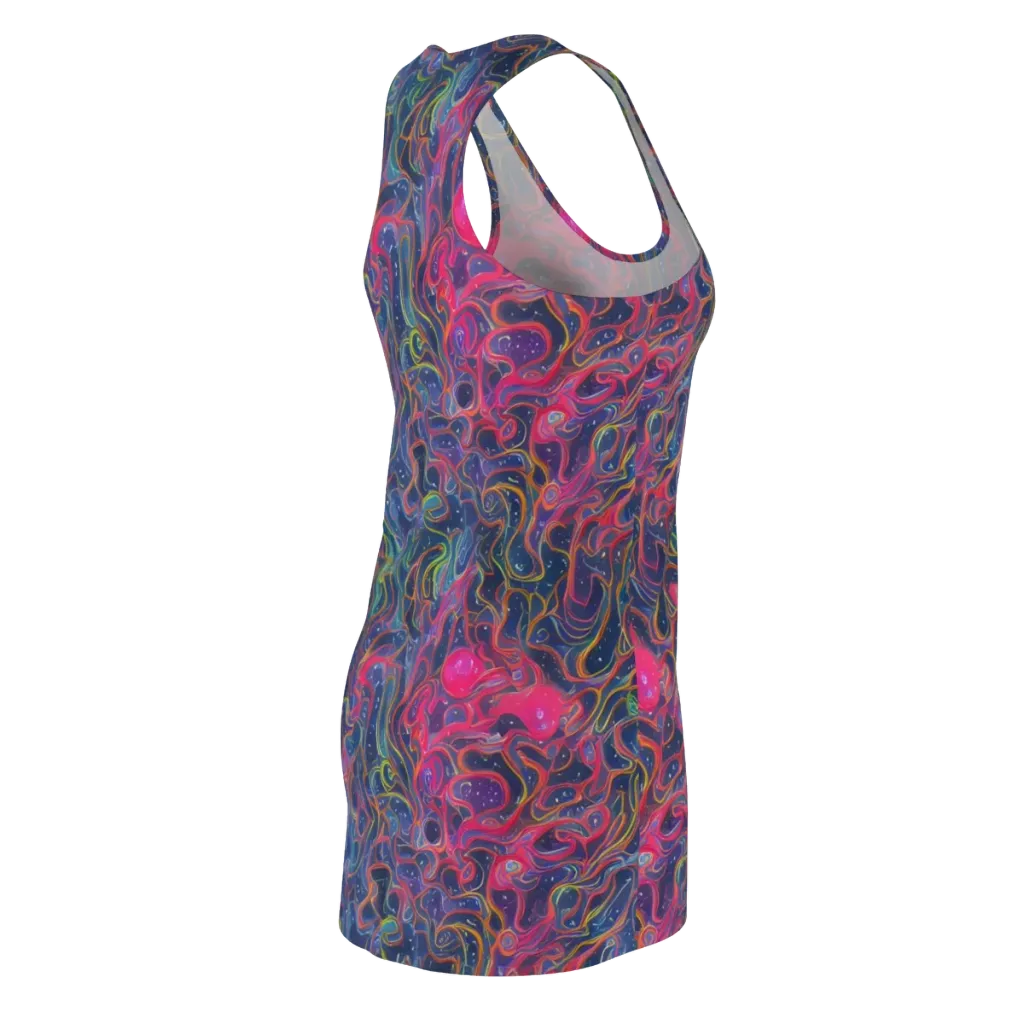 Celestial Koi on Racerback Dress — Back Side
