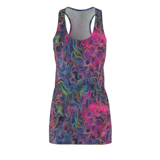 Celestial Koi on a Racerback Dress