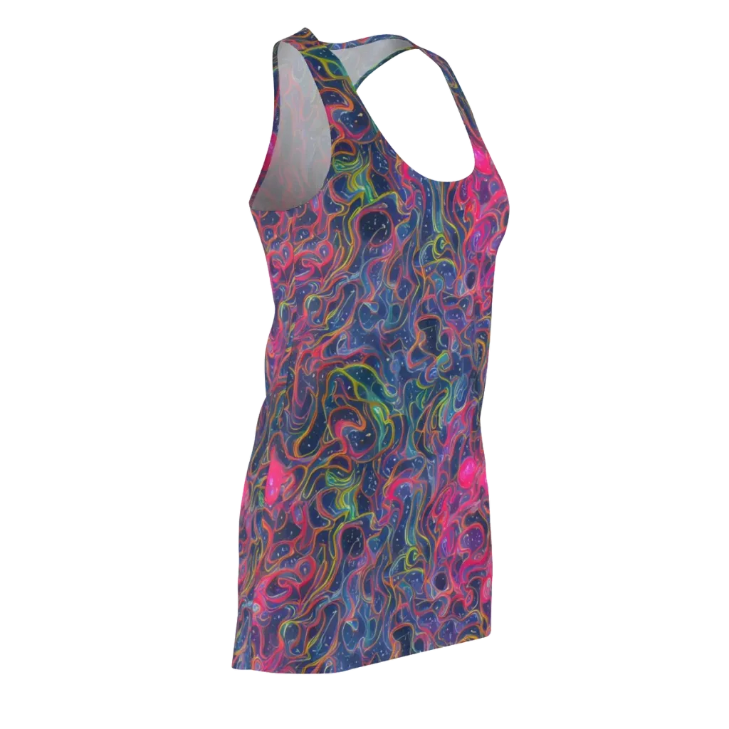 Celestial Koi on Racerback Dress — Front Side