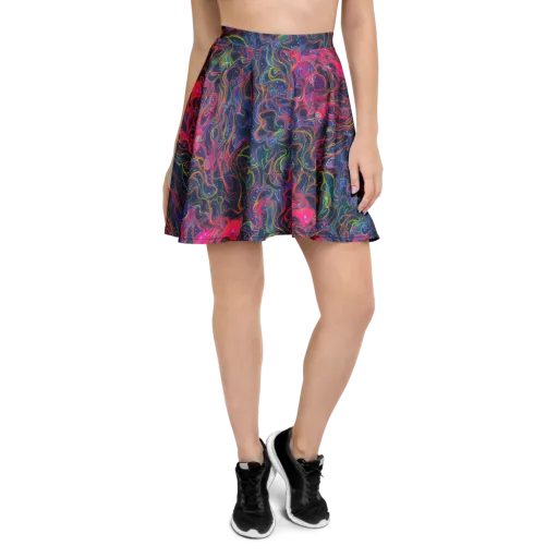 Celestial Koi on a Skater Skirt