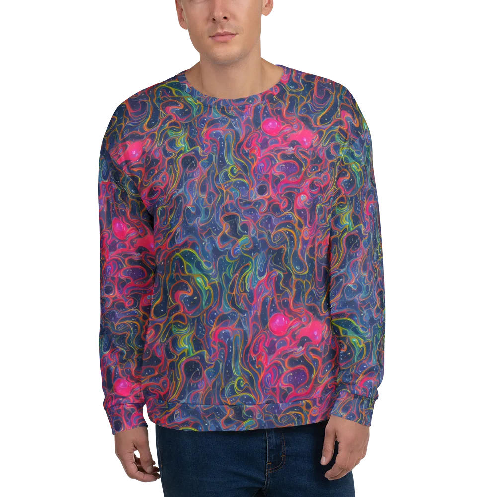 Celestial Koi on Sweatshirt — Front