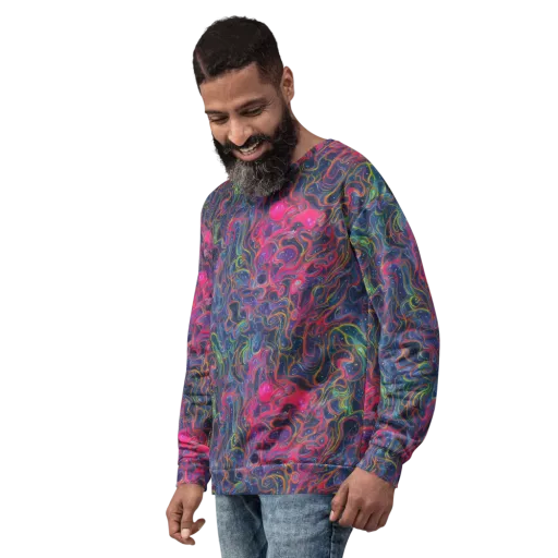 Celestial Koi on a Sweatshirt