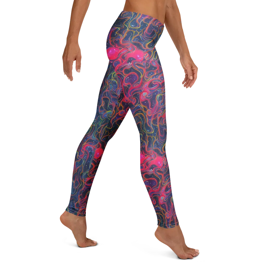 Celestial Koi on Leggings — Right