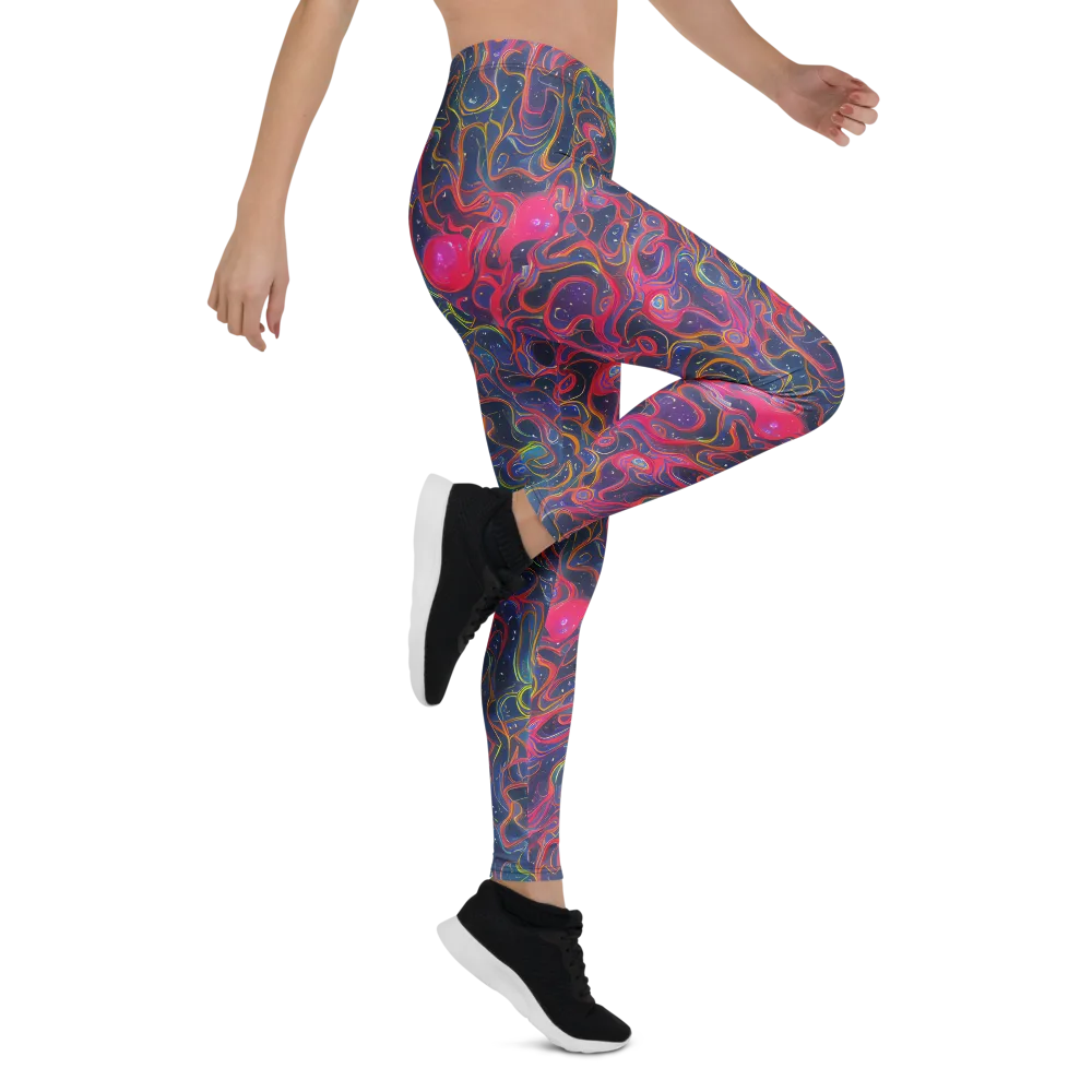 Celestial Koi on Leggings — Right