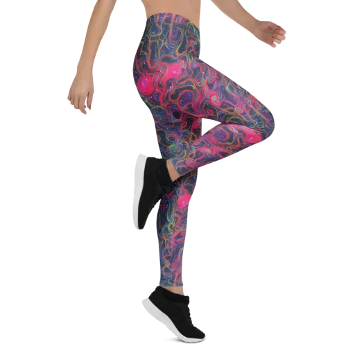 Celestial Koi on a Leggings