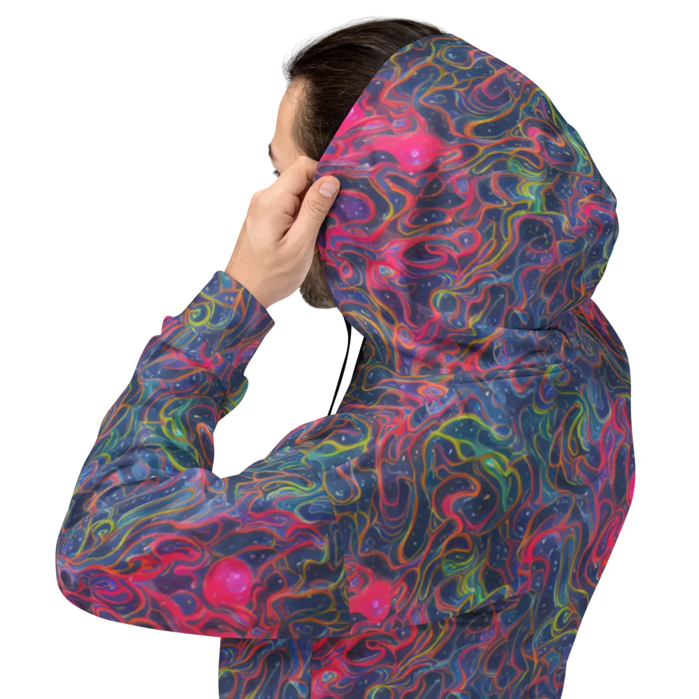Celestial Koi on Hoodie — Back