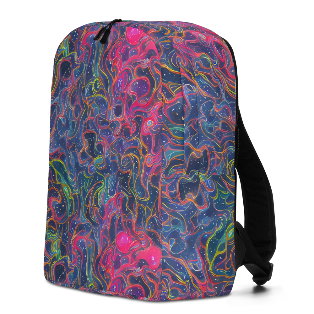 Celestial Koi on Minimalist Backpack — Left
