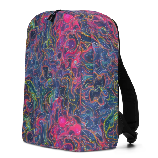 Celestial Koi on a Minimalist Backpack