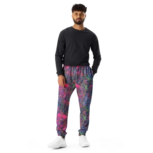 Celestial Koi on a Men's Joggers