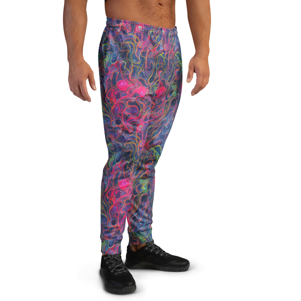 Celestial Koi on Men's Joggers — Right