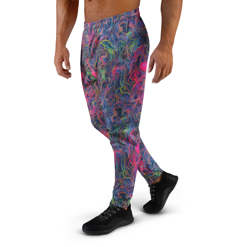 Celestial Koi on Men's Joggers — Left