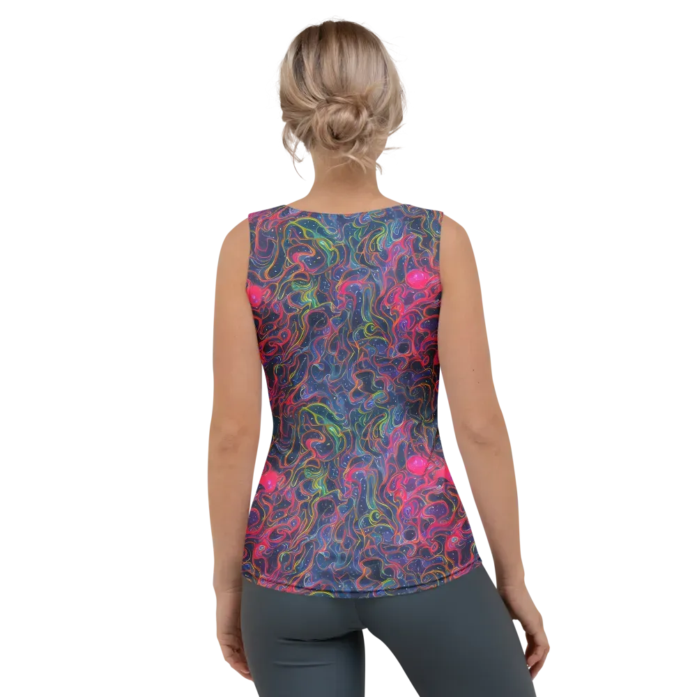 Celestial Koi on Women's Tank Top — Back