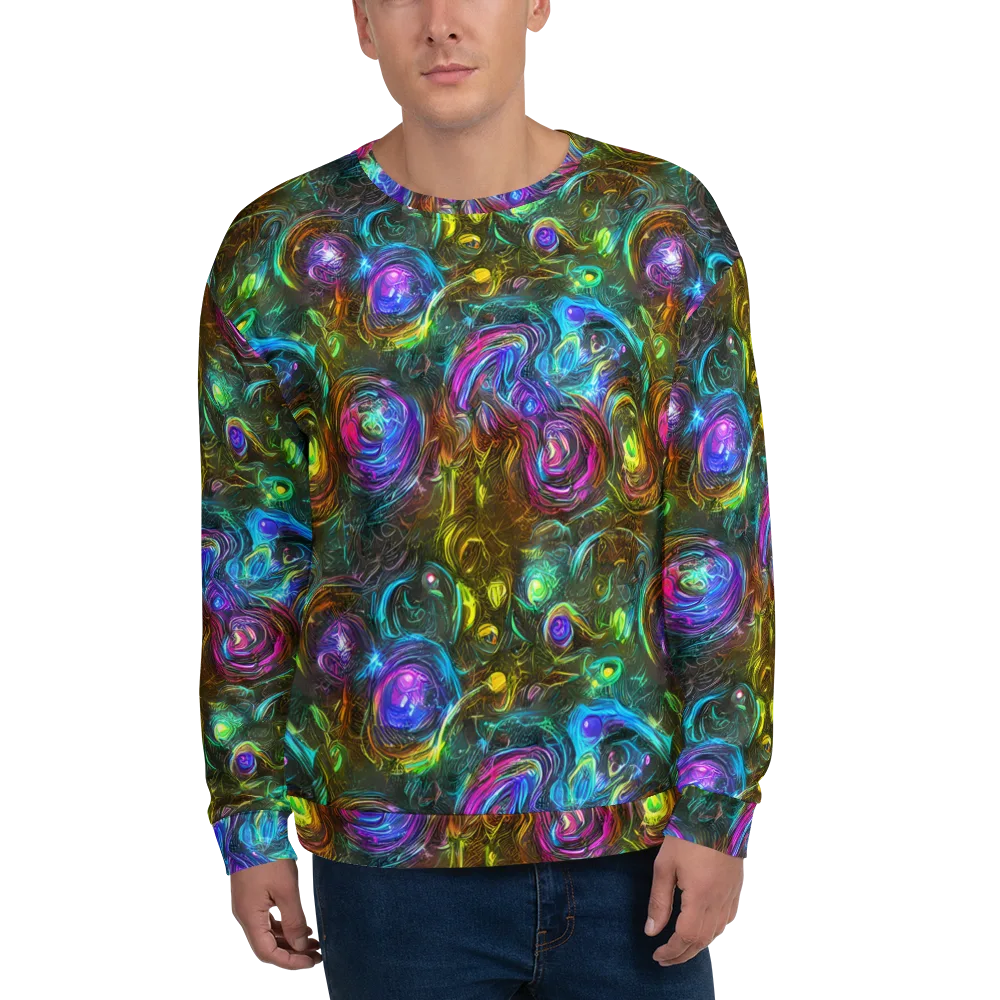Chromatic Wildflower on Sweatshirt — Front